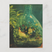 Carte Postale Surreal People Une fête dans une bouteille (Devant)