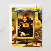 Carte Postale Surréalisme abstrait (Devant / Derrière)