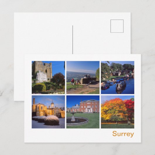 Carte Postale Surrey 2 (Devant / Derrière)