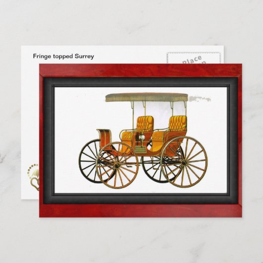Carte Postale Surrey surélevé (Devant / Derrière)