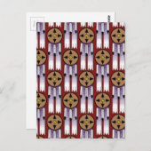 Carte Postale Surveillance du bouclier (Devant / Derrière)