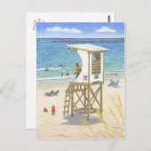 Carte Postale Surveillance permanente (Devant / Derrière)