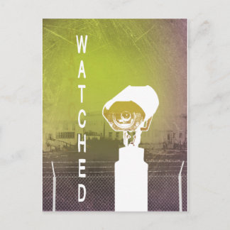 Carte Postale Surveillé