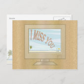 Carte Postale Surveiller les voeux d'été (Devant / Derrière)