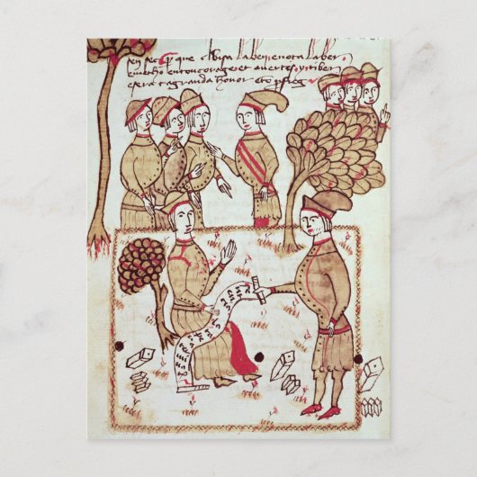 Carte Postale Surveyor avec ses travailleurs (Devant)