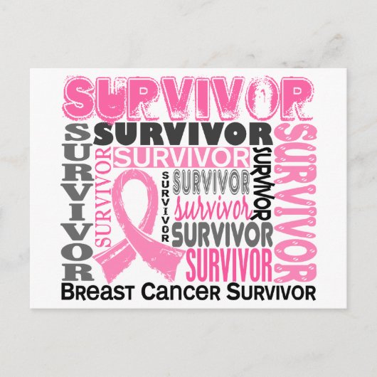 Carte Postale Survivant 10 Cancer du sein (Devant)