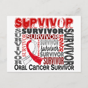 Carte Postale Survivant 10 Cancer oral