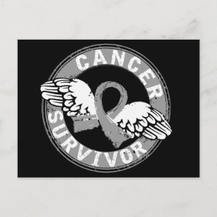 Carte Postale Survivant 14 Cancer du cerveau