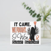 Carte Postale Survivant 22 Cancer utérin (Debout devant)