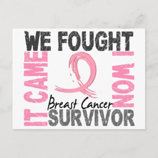 Carte Postale Survivant 5 Cancer du sein