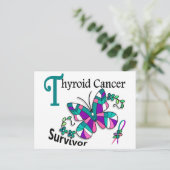 Carte Postale Survivant 6 Cancer du thyroïde (Debout devant)