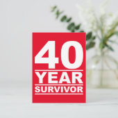 Carte Postale Survivant de 40 ans (Debout devant)