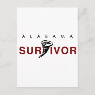 Carte Postale Survivant de la tornade