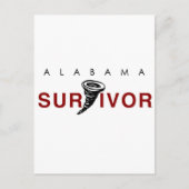 Carte Postale Survivant de la tornade (Devant)