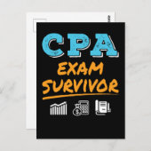 Carte Postale Survivant de l'examen CPA (Devant / Derrière)