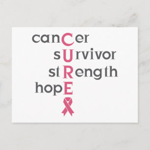 Carte Postale Survivant du cancer