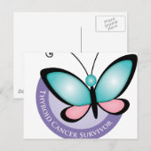Carte Postale Survivant du cancer de la thyroïde (Devant / Derrière)