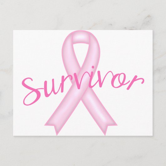 Carte Postale Survivant du cancer du sein (Devant)