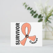 Carte Postale Survivant du cancer utérin 12 (Debout devant)