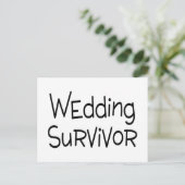 Carte Postale Survivant mariage (Debout devant)