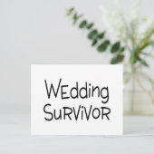 Carte Postale Survivant mariage (Debout devant)