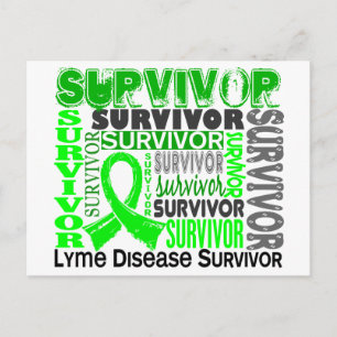 Carte Postale Survivor 10 Maladie de Lyme