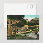 Carte Postale Sus, château et arche d'Auguste (Devant / Derrière)