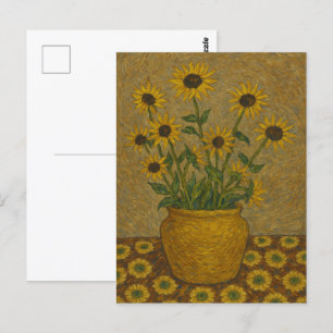 Carte postale Susan aux yeux noirs