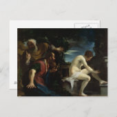 Carte Postale Susanna et les Anciens (Devant / Derrière)