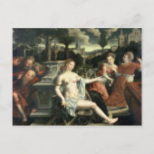 Carte Postale Susanna et les Anciens, 1567 (Devant)