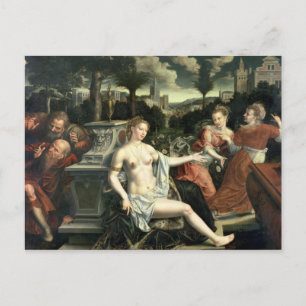 Carte Postale Susanna et les Anciens, 1567