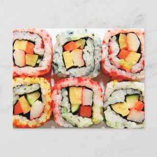 Carte Postale Sushi