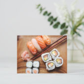 Carte Postale Sushi (Debout devant)
