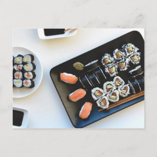 Carte postale Sushi