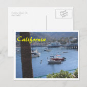 Carte postale Sushi California (Devant / Derrière)