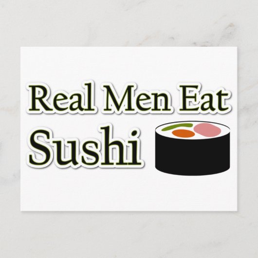Carte Postale Sushi Dit (Devant)