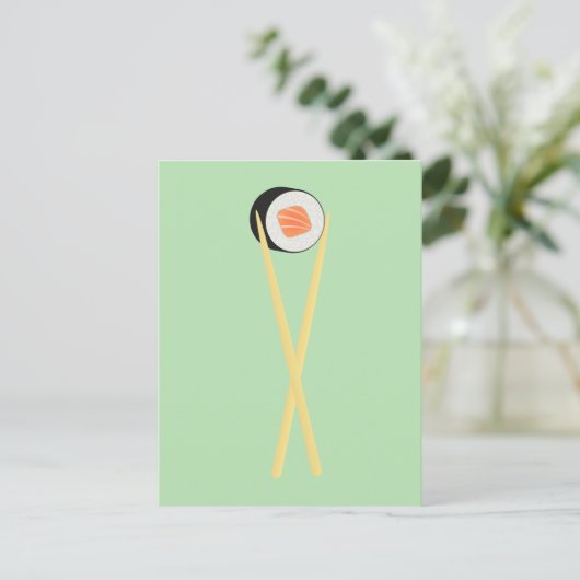 Carte Postale Sushi I parfait (Debout devant)