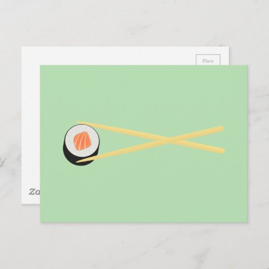 Carte Postale Sushi I parfait (Devant / Derrière)