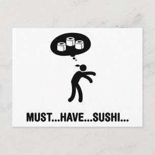 Carte Postale Sushi Lover
