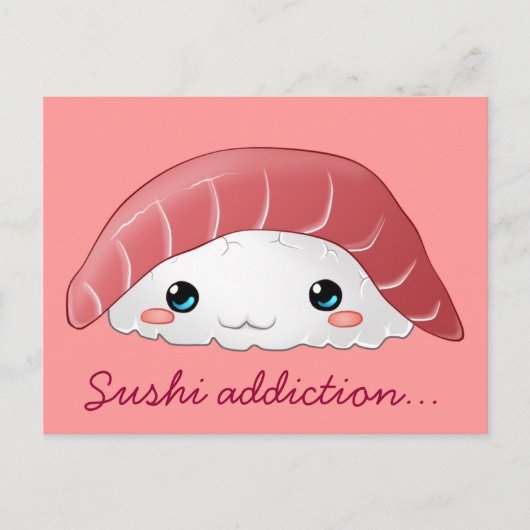 Carte postale "sushi Maguro" (Devant)