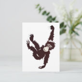 Carte Postale Suspendre le singe (Debout devant)