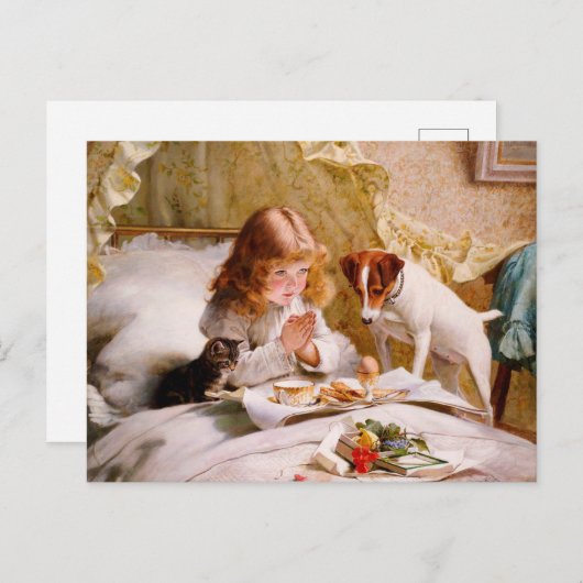 Carte Postale Suspense de Charles Burton Barber (Devant / Derrière)