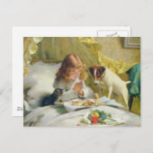 Carte Postale Suspense de Charles Burton Barber (Devant / Derrière)