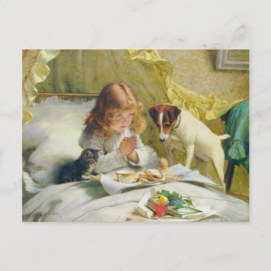 Carte Postale Suspense de Charles Burton Barber (Devant)