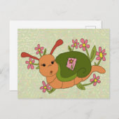 Carte Postale Süße Schnecke (Devant / Derrière)