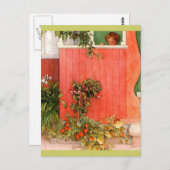 Carte Postale Suzanne sur le porche (Devant / Derrière)