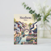 Carte Postale Suzhou Chine (Debout devant)