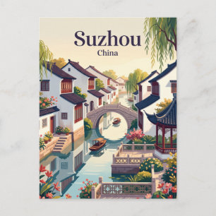 Carte Postale Suzhou Chine