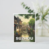 Carte Postale Suzhou Chine Travel (Debout devant)