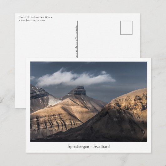 Carte Postale Svalbard (Devant / Derrière)